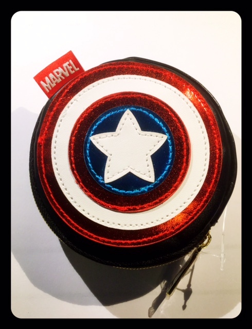 Monedero Marvel Mxyz Marvel Escudo De Capitán América Avengers H