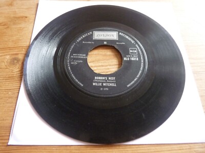 Willie Mitchell UK soul 7'' Robbins Nest Six To Go plays lowVG/GOOD+ HLU10313