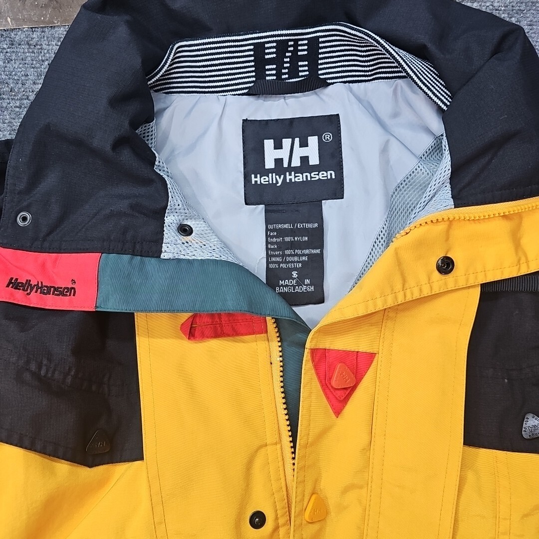 Helly Hansen Yellow Black Men S Ski Snowboard Jacket Coat