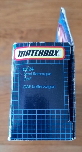 Matchbox Convoy CY-24 DAF Box Car Bassett's Liquorice All Sorts Truck Boxed - Picture 6 of 7