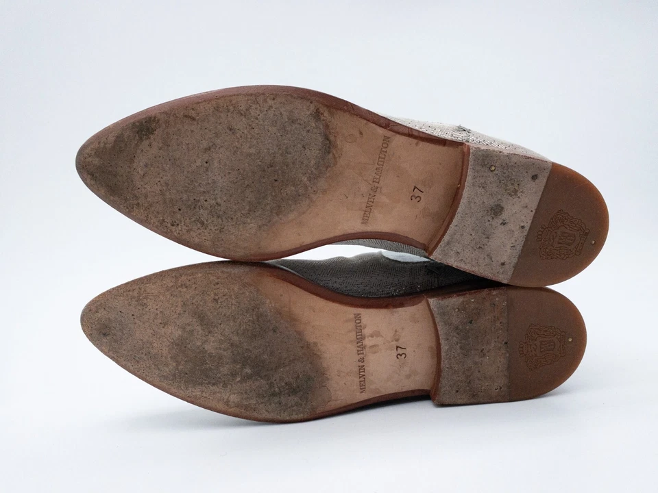 Melvin & Hamilton Mujer Botines Chelsea Boots Oro Talla 37 Ue Art. 28248-99 - Imagen 4 de 4