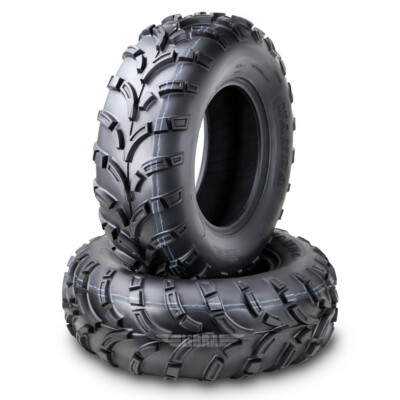 2 Front ATV Tire Set 24x8-12 24x8x12 for 2004-2006 Polaris MAGNUM 330 ATP 330