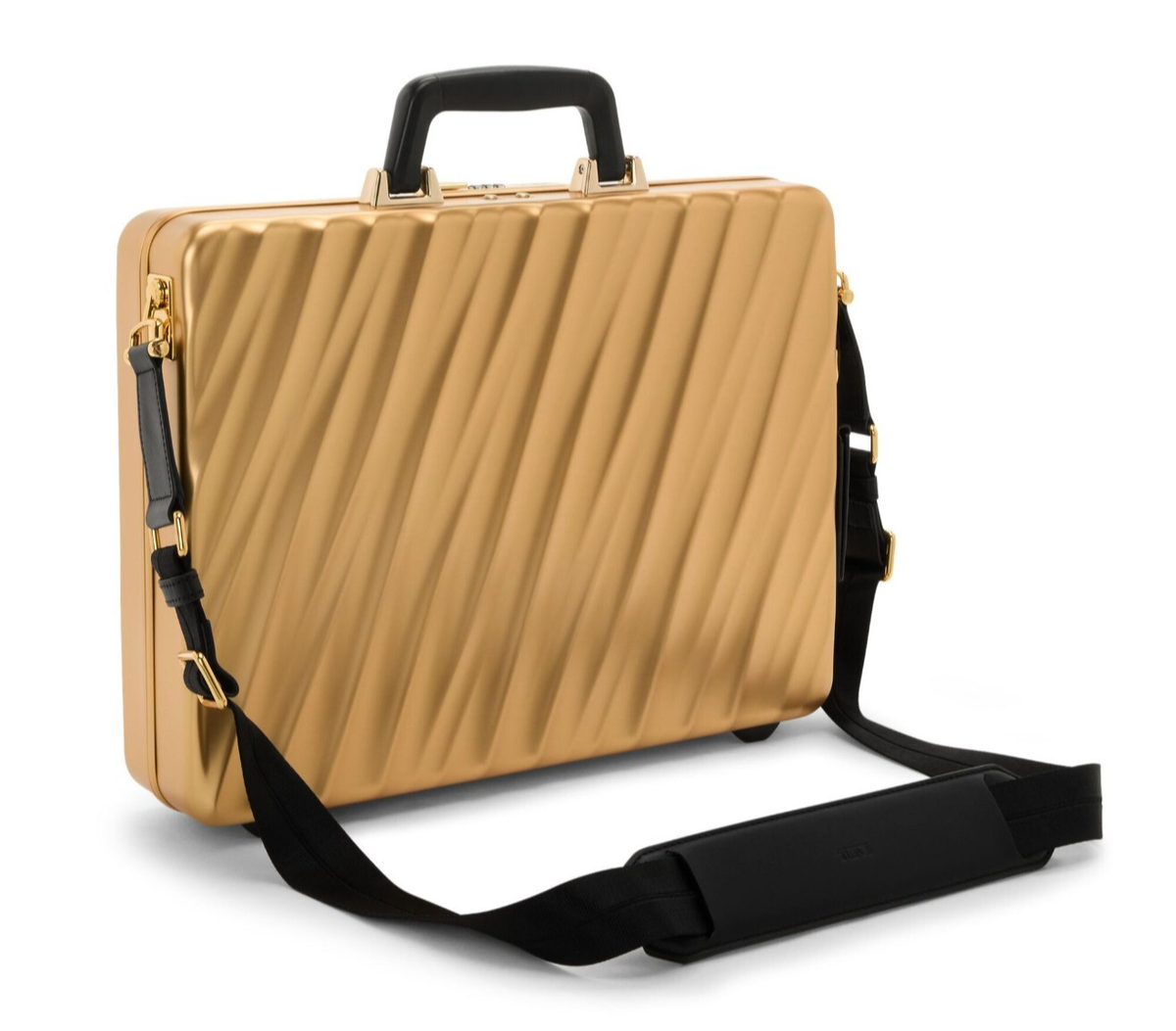 Tumi 19 Degree Aluminum Briefcase Bullion Gold | eBay