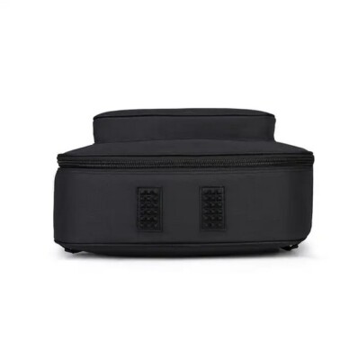 CAHAYA Gig Bag, gitaartas, gitaarhoes, 6 voorzakken, waterdicht, met muziekstandaard, 8 mm, gevoerd, voor 40 41 inch gitaren, zwart, gitaartas