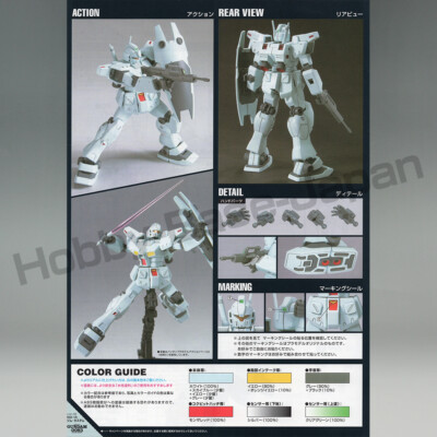 HGUC 1/144 RGM-79N GM CUSTOM [Japan Import] BANDAI SPIRITS Gundam
