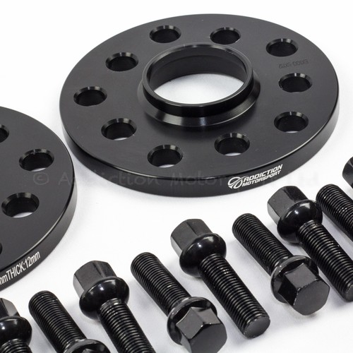 12mm Hubcentric Spacers for Vw Golf Mk6, Mk7 R GTI TDI TSI with RADIUS