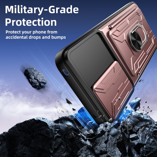 Funda tipo billetera a prueba de golpes con soporte + vidrio templado para Motorola Moto G Play 2024 - Imagen 65 de 83