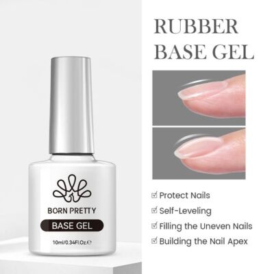 Milky Nail Gel Polish Clear Pink Color Soak Off UV LED Self-leveling Gel Varnish