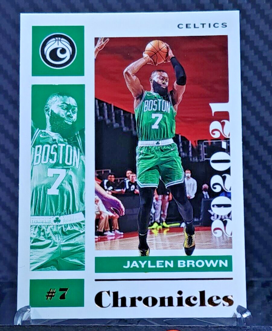 Jaylen Brown 2020-21 Chronicles BRONZE SP #45 - Celtics