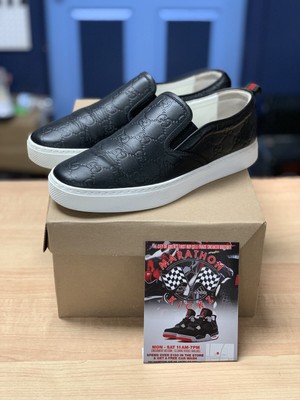 gucci slip on sneakers mens