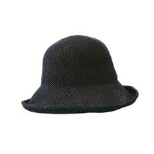 Lady Breathable Mesh Fishing Straw Hat Folding Sun Bucket Cap Summer Casual Cute