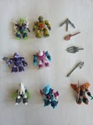 Vintage Hasbro /  Takara Battle Beasts Figure Lot Hologram Figures w/ Weapons