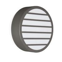 Energiespar Wandaussenleuchte Anthrazit Inkl. Leuchtmittel 18W Ø 20Cm