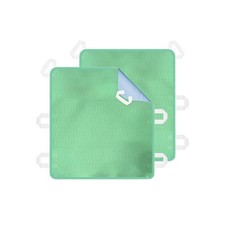 Positioning Bed Pads Washable Waterproof, 6 Handles Incontinence Bed Pads - W...