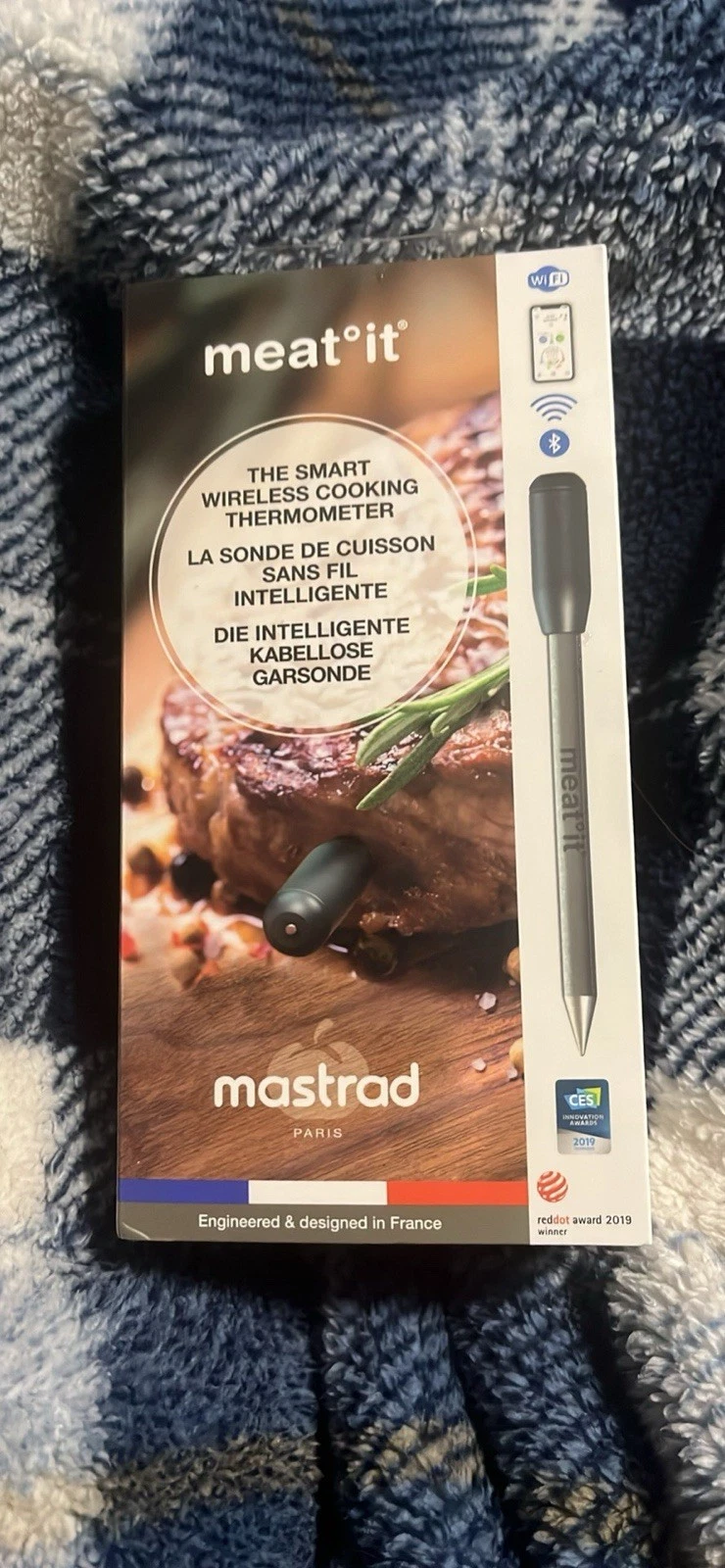 Meat It Smart Wireless Meat Thermometer Bluetooth Meat Thermometer
Opens in a new window or tab