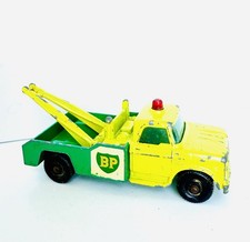 Vintage Lesney Matchbox - No 13 Dodge Wreck Truck BP Tow Truck BP Oil 1968 Toy