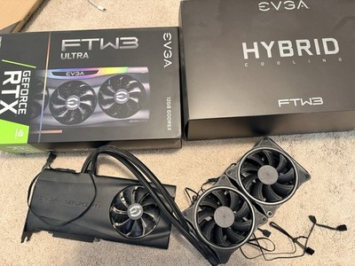 NVIDIA GeForce RTX 3080 Ti EVGA FTW3 Ultra 12GB with Hybrid Cooler