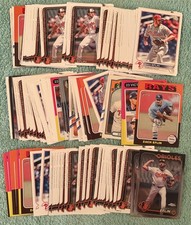 Zach Eflin 110 Card Lot ! Orioles Rays Phillies