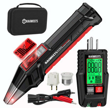 Circuit Breaker Finder With Lcd Gfci Tester Ncv Flashlight Kit Kt301p Circuit Breaker Finder With Lcd Gfci Tester Ncv Flashlight Kit Kt301p