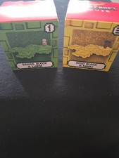 McDonald s Minecraft Movie Happy Meal Toy 1 Grass Block Llama and 3 Gold block