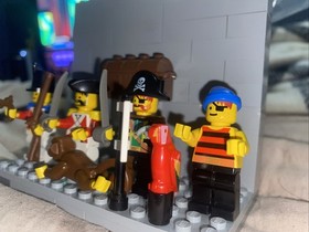 LEGO Pirates 6251 Sea Mates Minifigure & Monkey Building Set 100% COMPLETE 