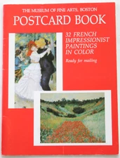 French Impressionist Paintings Museum Of Fine Arts Boston, A 32 Postcard Book