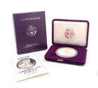 1991-S $1 1-oz Proof American Silver Eagle w/ Box, OGP &COA