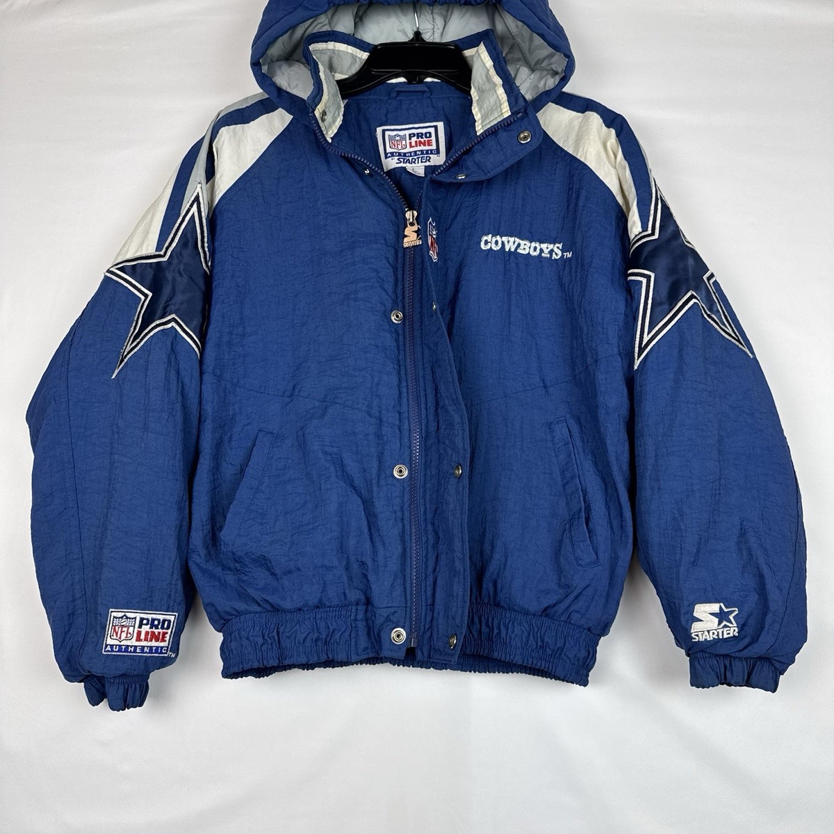 STARTER COWBOYSジャケットVINTAGEヴィンテージ Vintage Dallas Cowboys Proline Starter Jacket Large | eBay
