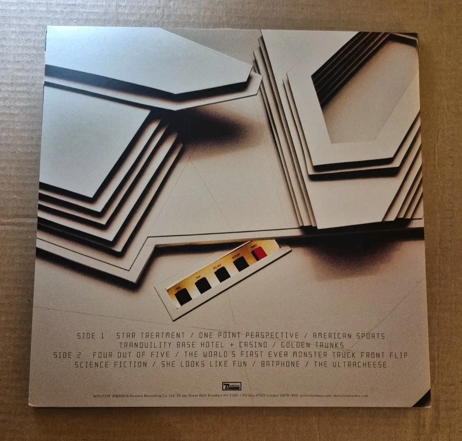 Arctic Monkeys - Tranquility Base Hotel + Casino (Deluxe Silver Vinyl, 2018) - Image 4 of 4
