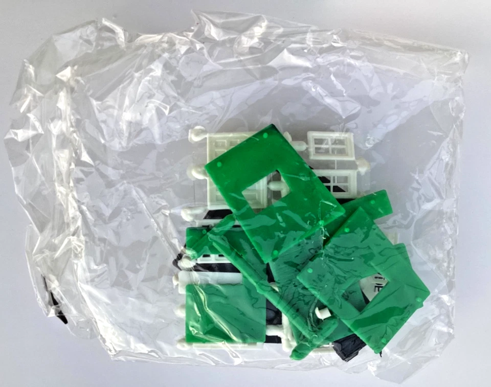 MODEL POWER 1/87 HO ASSAYERS’ OFFICE BUILDING W/ MULE BUILDING MODEL KIT 405 NIB - Image 4 of 4