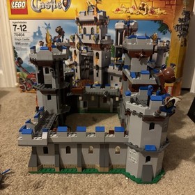 LEGO Castle: King's Castle (70404) and catapult from Lego (70403) & extra horses