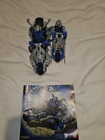 LEGO Bionicle Vehicle Lot With Instructions 8954 8990 8991 8992 8993 8994 8995