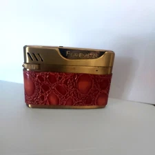 vintage flamemaster flamex gold tone w/wrap lighter