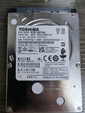 Toshiba 500GB 2.5" SATA Hard Drive 5400RPM Laptop (MQ01ABF050)