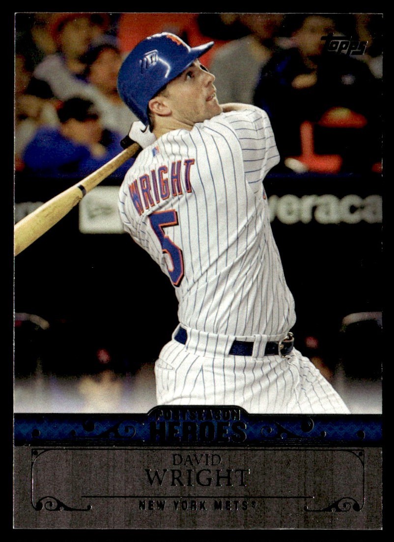 2013 Topps Update Postseason Heroes David Wright New York Mets #PH-20