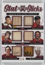 2021 Leaf Lumber Legendary Red 2/3 Guy Lafleur Darryl Sittler Bryan Trottier y0t