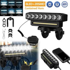 Waterproof Super Bright LED Bike Light USB Rechargeable Bicycle Front Headlight