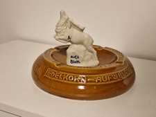 Werbe Aschenbecher Stammtisch Edelkorn Auf's Blatt Lippstadt Kisker Keramik