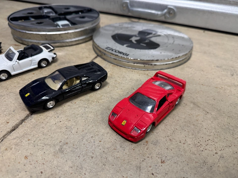 007 Definitive Bond Collection | Film Canister 8 Piece Set | Corgi 2001 - Image 2 of 4