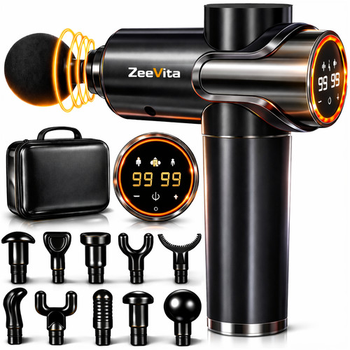 99 Speed Massage Gun Deep Tissue, Muscle Percussion Massager For Back Neck Body
