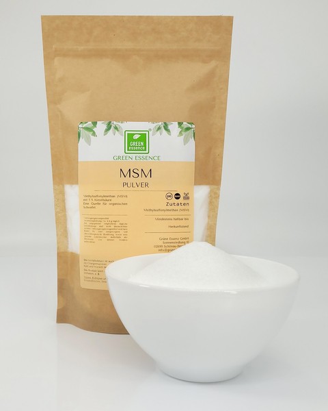 Msm Pulver 500G NahrungsergäNzungsmittel Organischer Schwefel Vegan-image