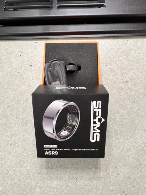 Sfyms Smart Ring Blk Taille 9