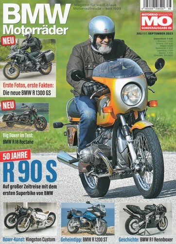 MO BMW Motorräder Nr. 86 + R 90 S, R 18 Roctane, Test S 1000 RR