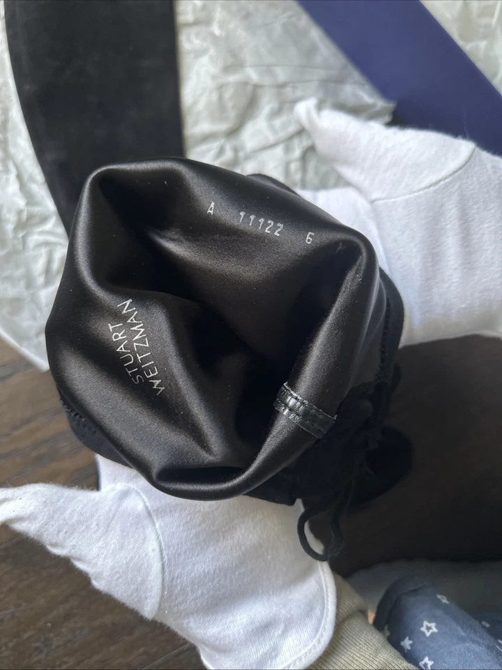 Stuart Weitzman Tieland Botas Sobre la Rodilla Gamuza Mujer Talla 6M Hechas en España Foto 3 de 4