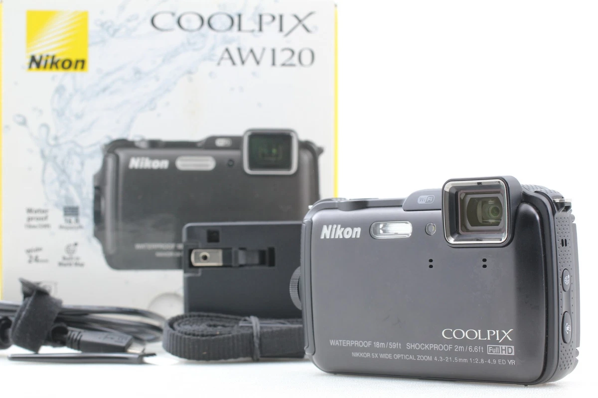 Preços baixos em Câmeras digitais Nikon Coolpix AW120 | eBay