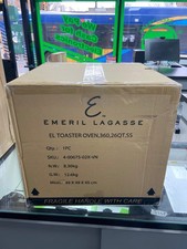 New Emeril Lagasse EL Toaster Oven 360 260QT Dual Oven Air Fryer 4-00675-02X-VN