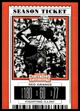 2019 Panini Contenders Draft Picks Collegiate Red Grange #85