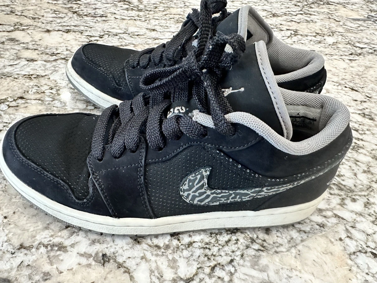 Jordan 1 Phat Low Elephant Print - Black for Sale | Authenticity