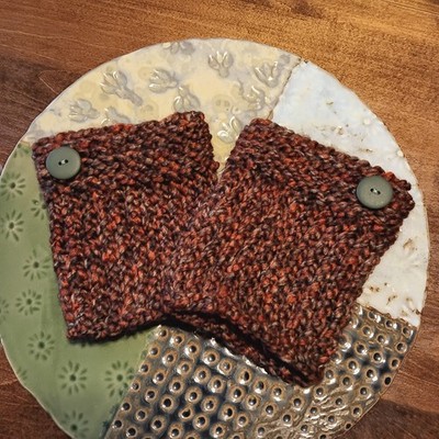 BOOT CUFFS - KNIT - HANDMADE