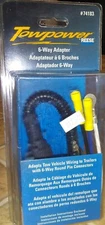 REESE 74183 Round Plug Wiring Adapter, 6-Way, REESE TOWPOWER